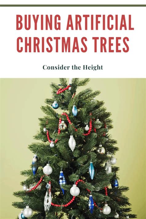 why you should buy a fake christmas tree